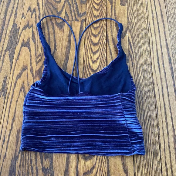 Velvet tank top - Picture 2 of 2